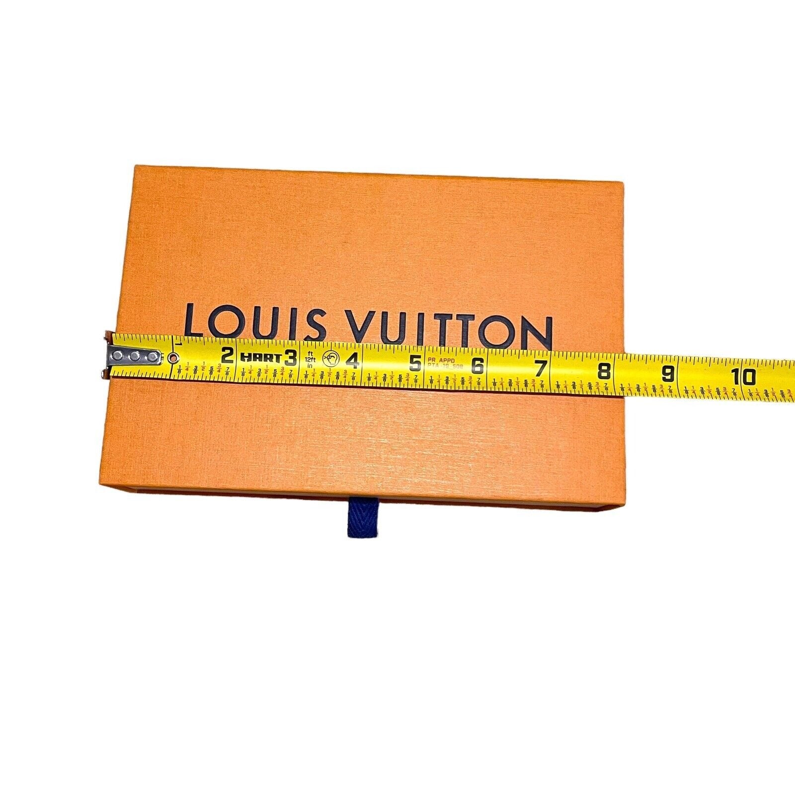 Louis Vuitton Slide Out Drawer Small Box 8x5.5x1.5” Wallet Scarf Storage Gift