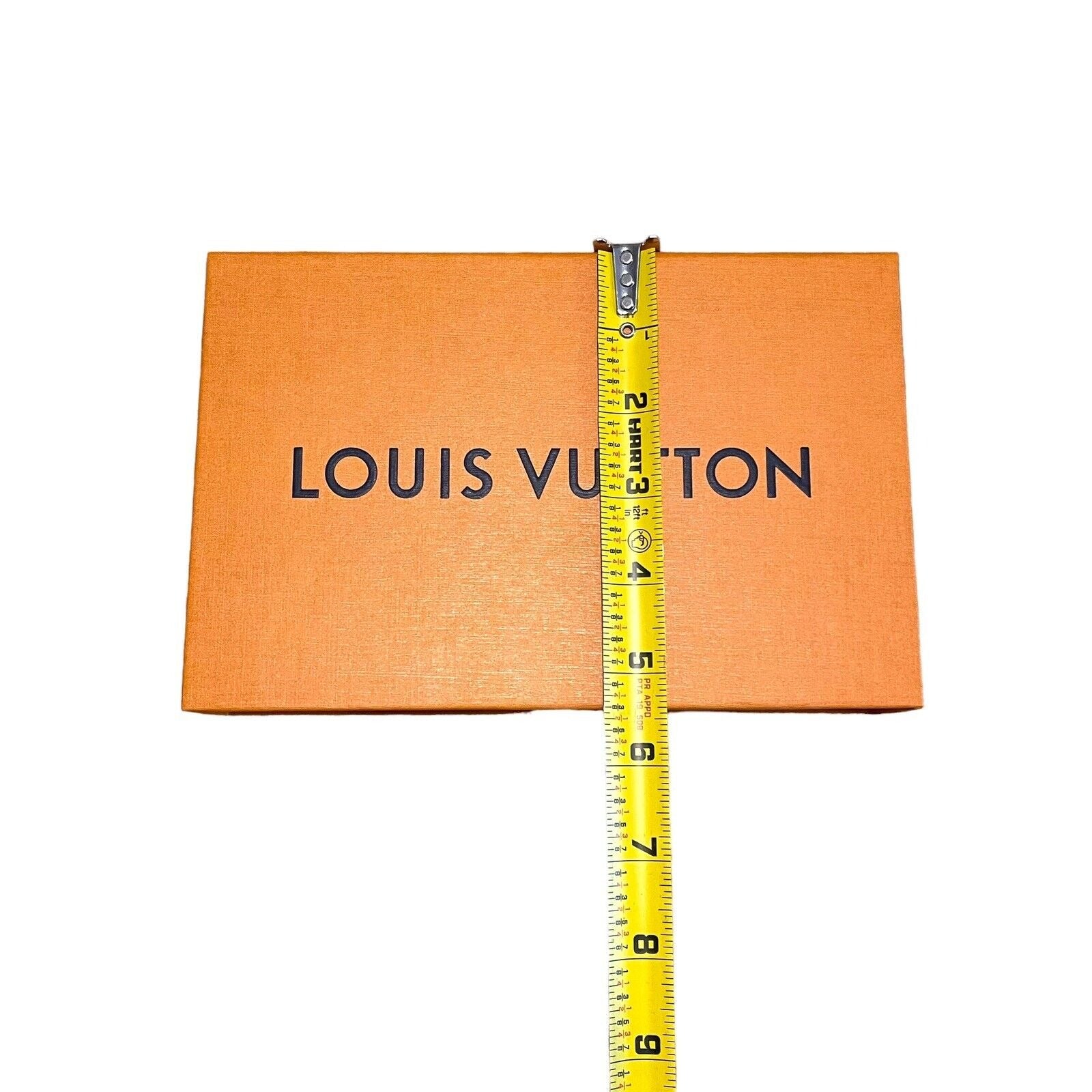 Louis Vuitton Slide Out Drawer Small Box 8x5.5x1.5” Wallet Scarf Storage Gift