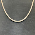 Sterling Silver 925 Diamond Cut Snake Chain Necklace 17” Italy 16g Vintage 2.3mm