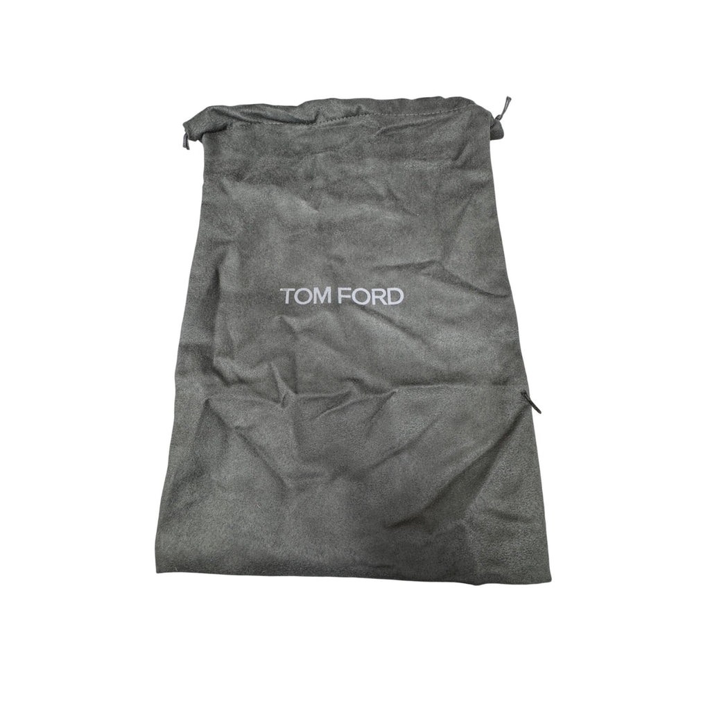 Tom Ford Gray Authentic Black Bag Drawstring Pouch 14” X 9”  Shoes Accessories