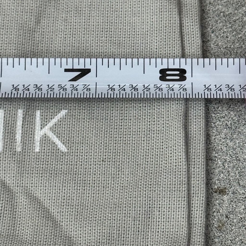 Manolo Blahnik Gray Shoe Dust Bag 15X8 Drawstring Closure Authentic Gift Storage