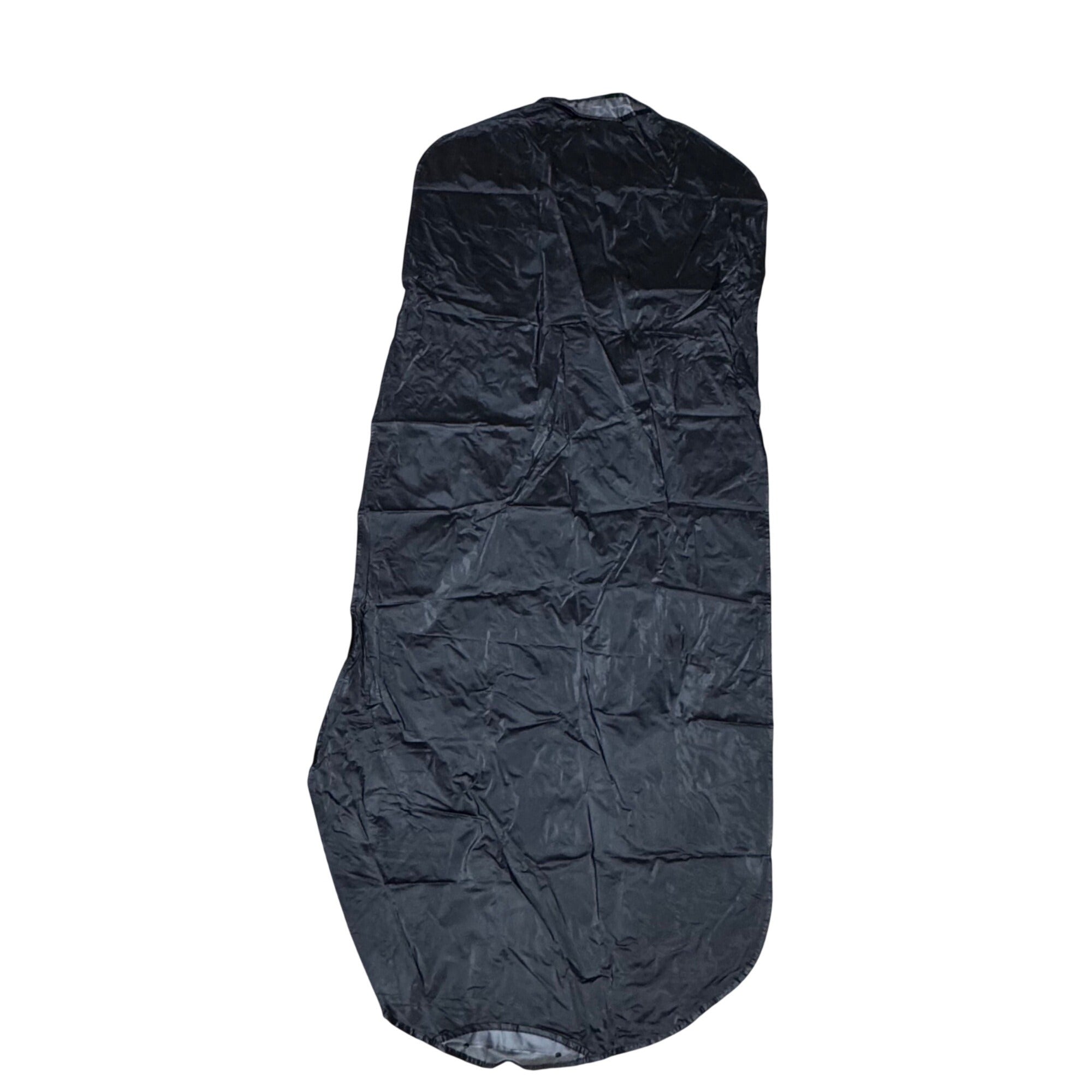Neiman Marcus Black Nylon Garment Bag Zipper & Transparent ID Pocket 54.5" x 22"