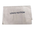 Louis Vuitton Beige Canvas Dust Bag 8X5 Storage Pouch Clutch Wallet Accessories