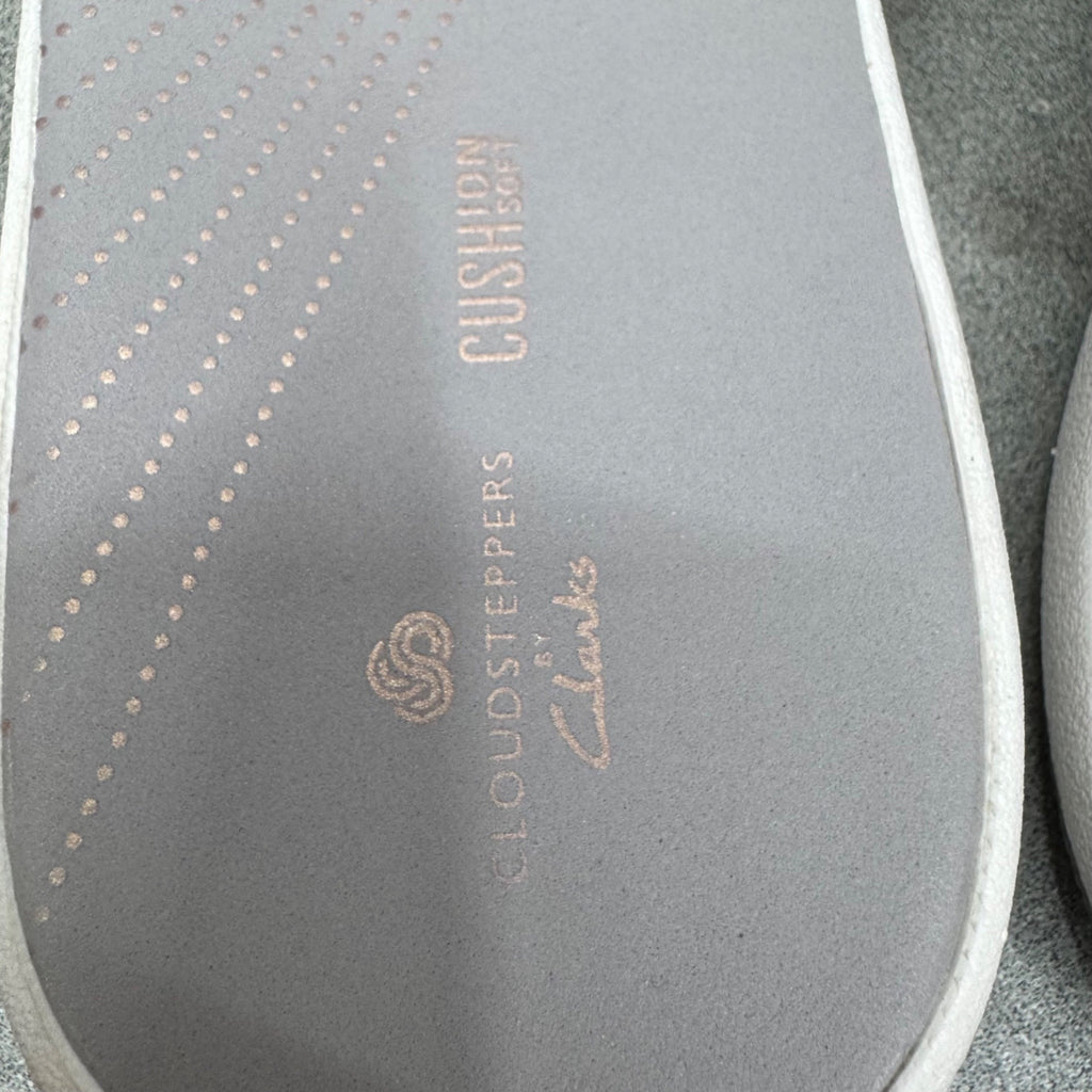 Rose Gold Flip Flops Clarks Cloudsteppers Brinkley Jazzh 12M Comfortable Sandals