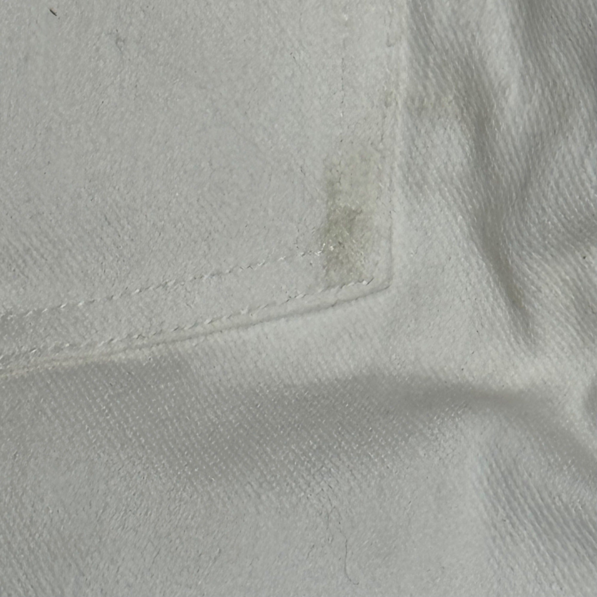 Belle By Kim Gravel White Denim Straight-Leg Jeans Size 4 Cotton Blend Stretch