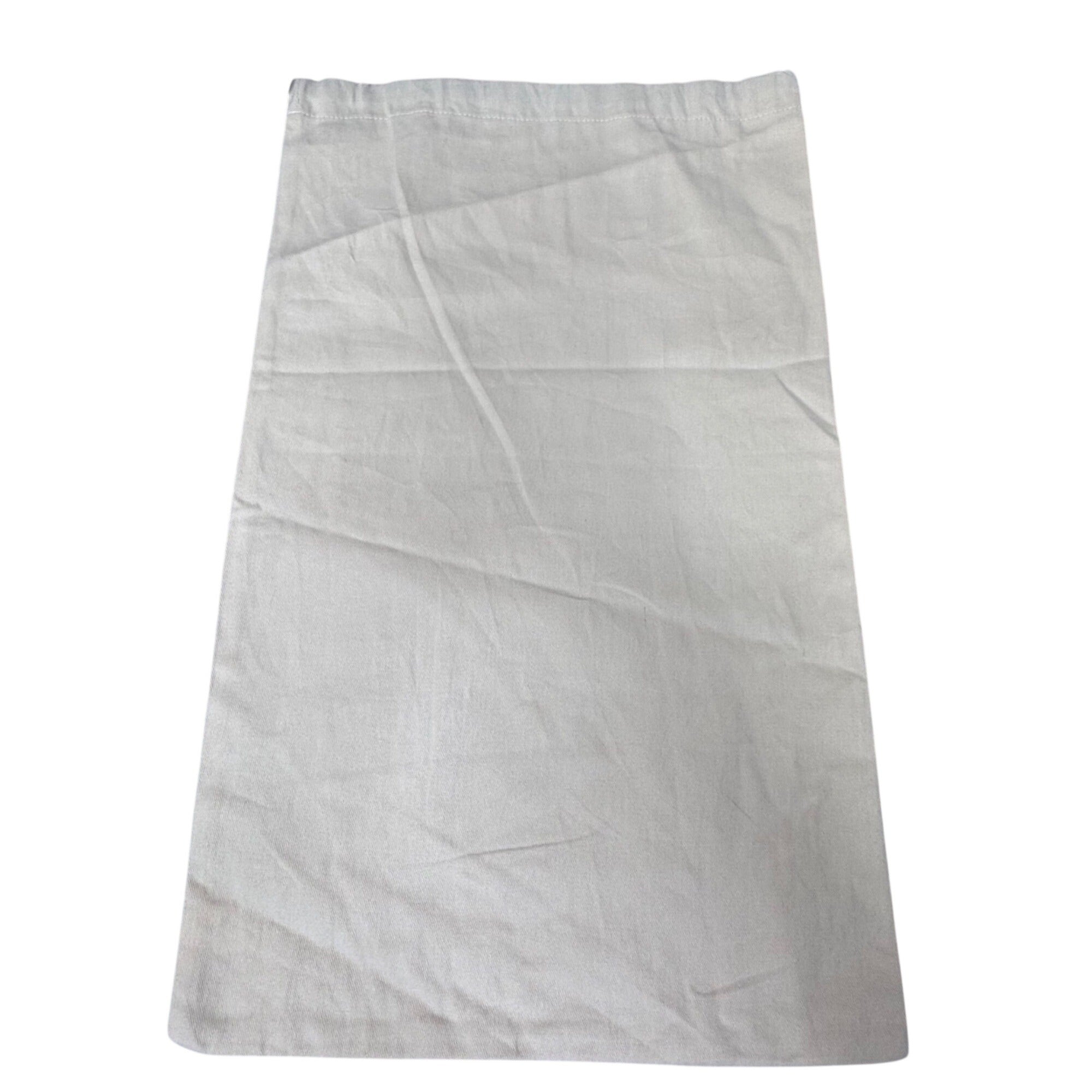 Louis Vuitton Travel Drawstring Dust Bag 12 x19 Beige LARGE Cotton Luxury NEW LV