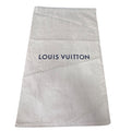 Louis Vuitton Travel Drawstring Dust Bag 12 x19 Beige LARGE Cotton Luxury NEW LV