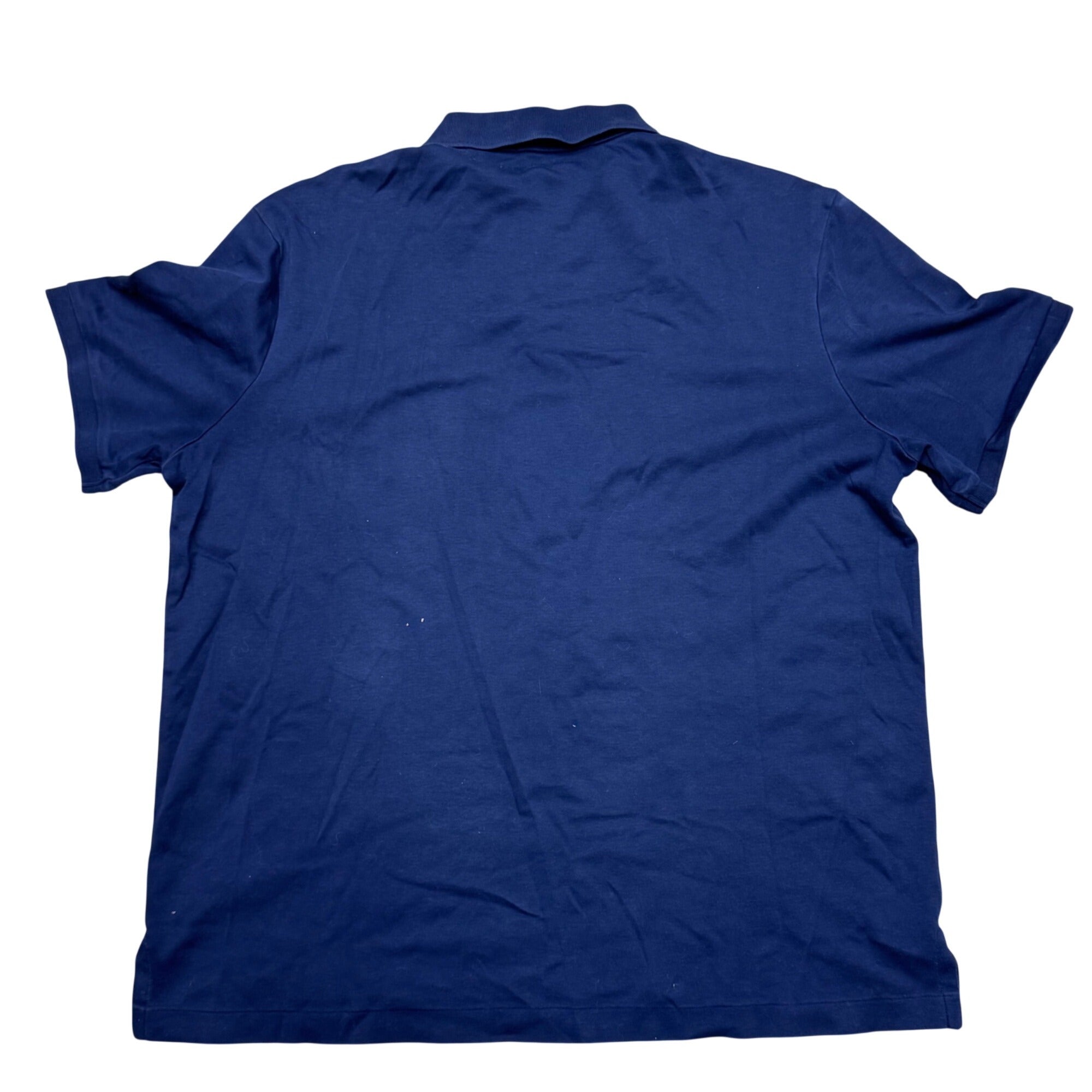 Polo Ralph Lauren Mens Classic Fit Navy Blue Polo Shirt Sz L Casual Smart Cotton
