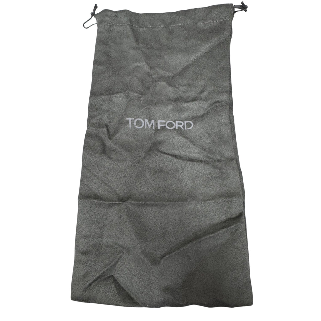 Tom Ford Gray Drawstring Dust Bag 14" X 7" For Accessories Purse Belt Storage
