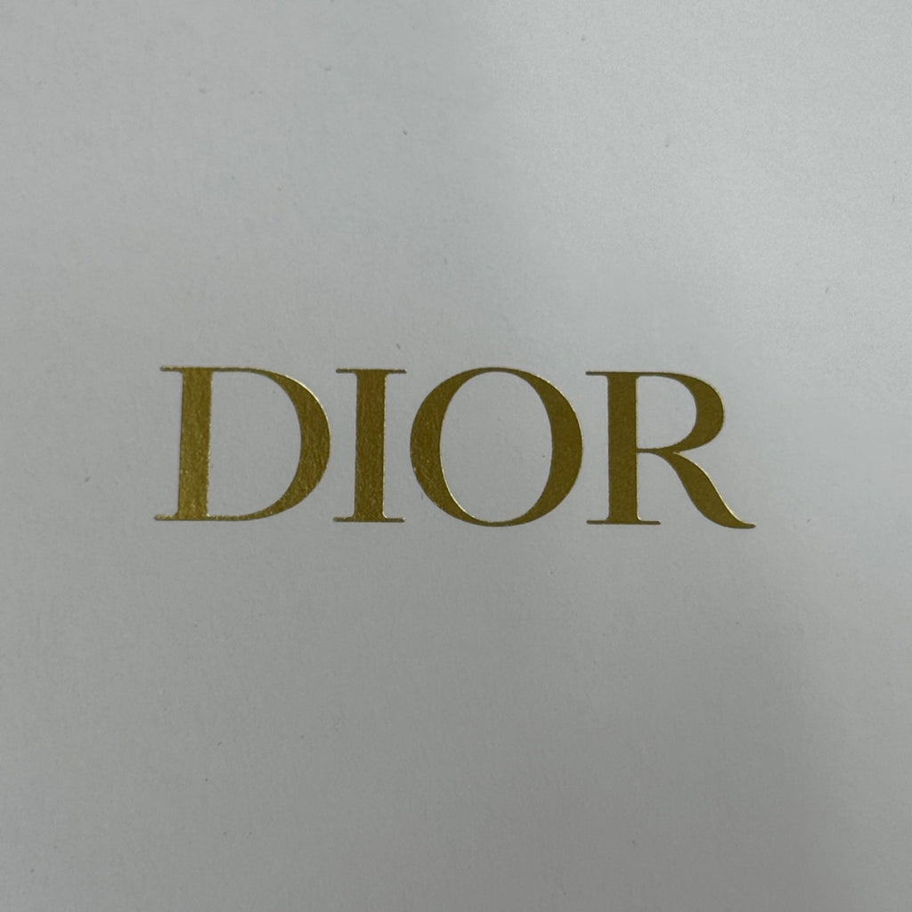 Christian Dior White Envelope With Gold Logo Gift Authentic Replacement Storage