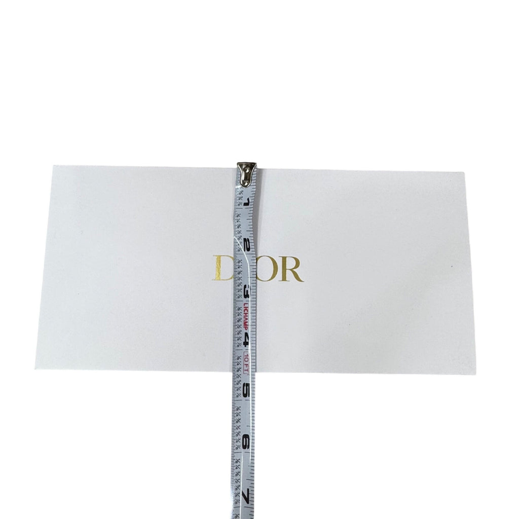 Christian Dior White Envelope With Gold Logo Gift Authentic Replacement Storage