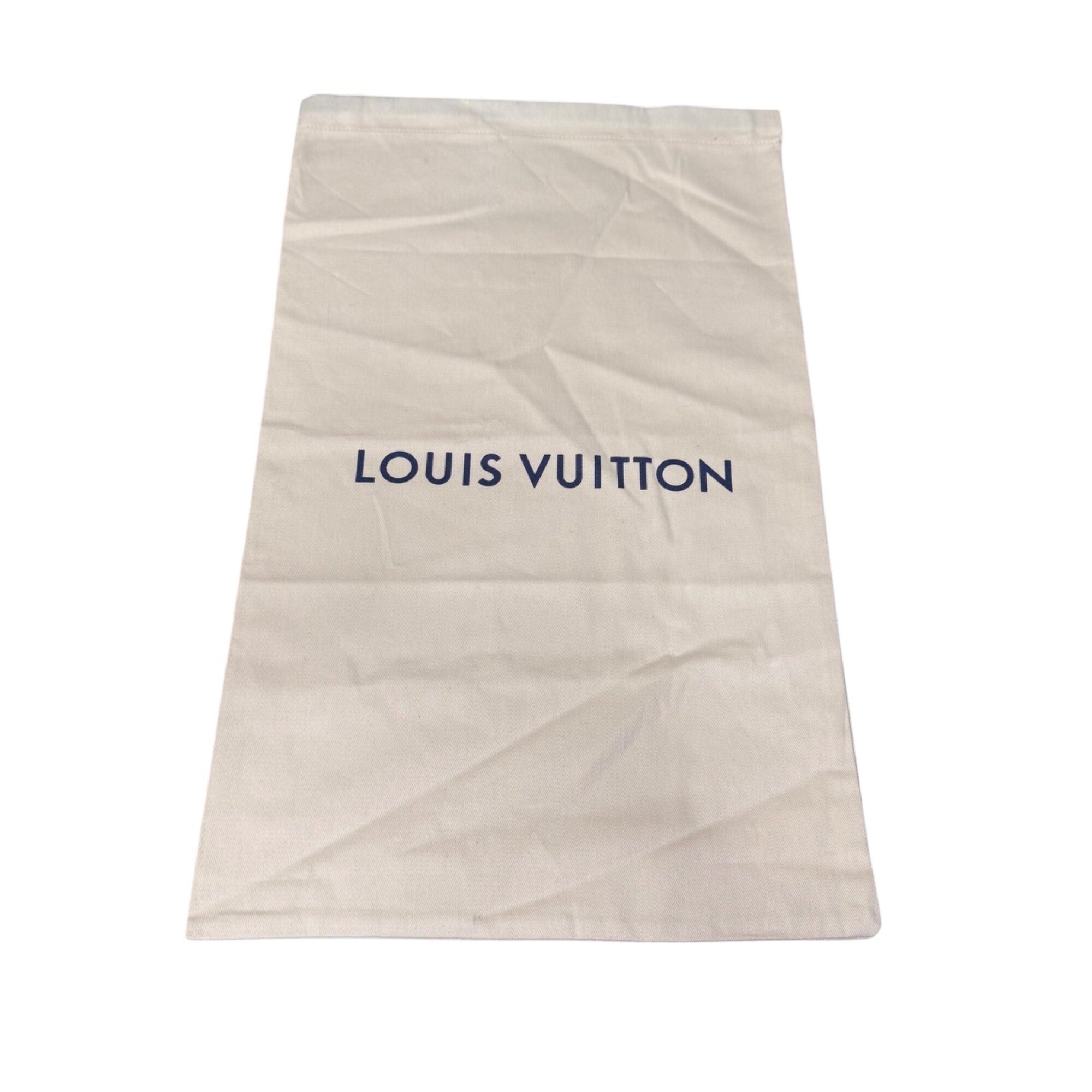 Louis Vuitton Beige Cotton Drawstring Dust Bag 19 x 11.75 Handbags & Accessories