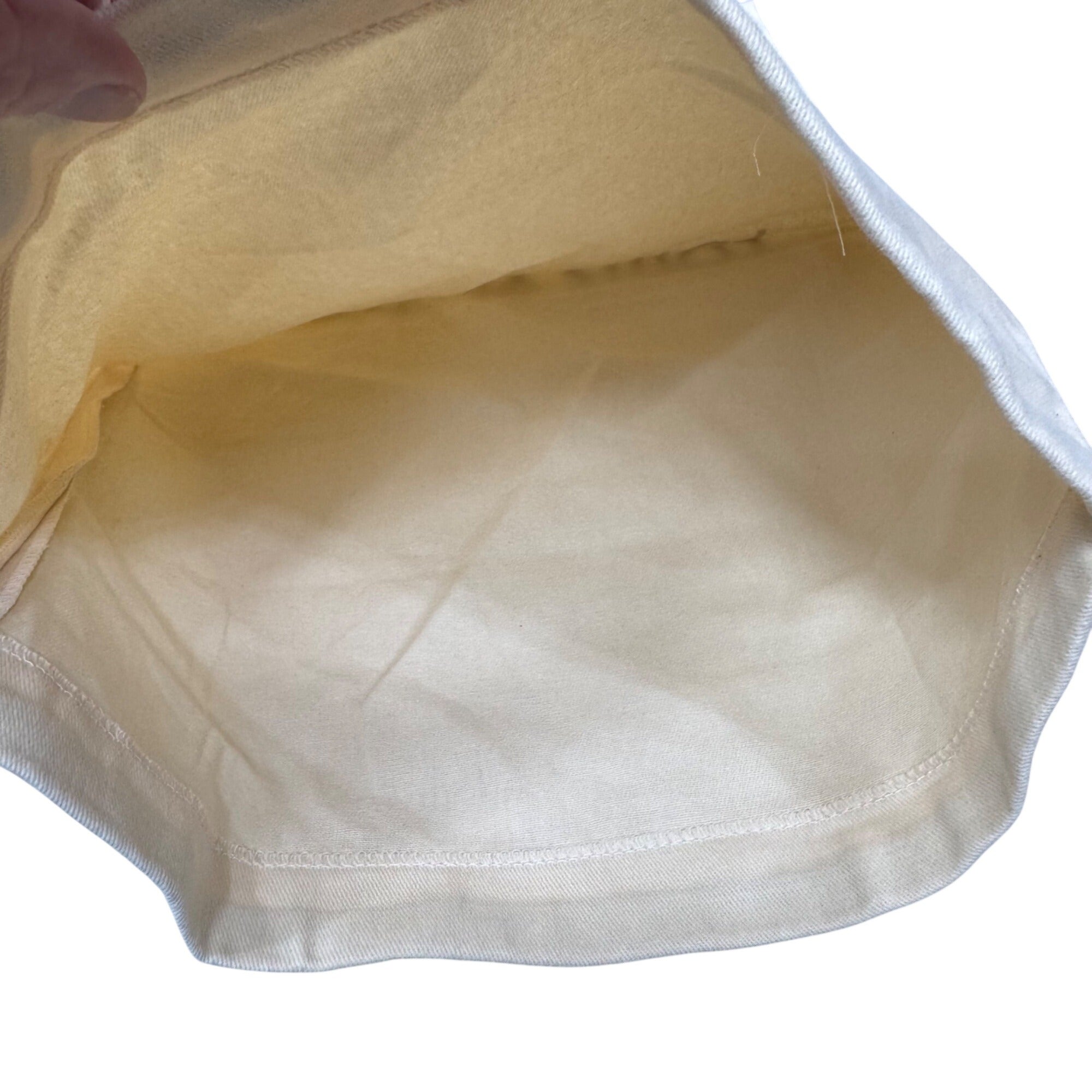 Louis Vuitton Beige Cotton Drawstring Dust Bag 19 x 11.75 Handbags & Accessories