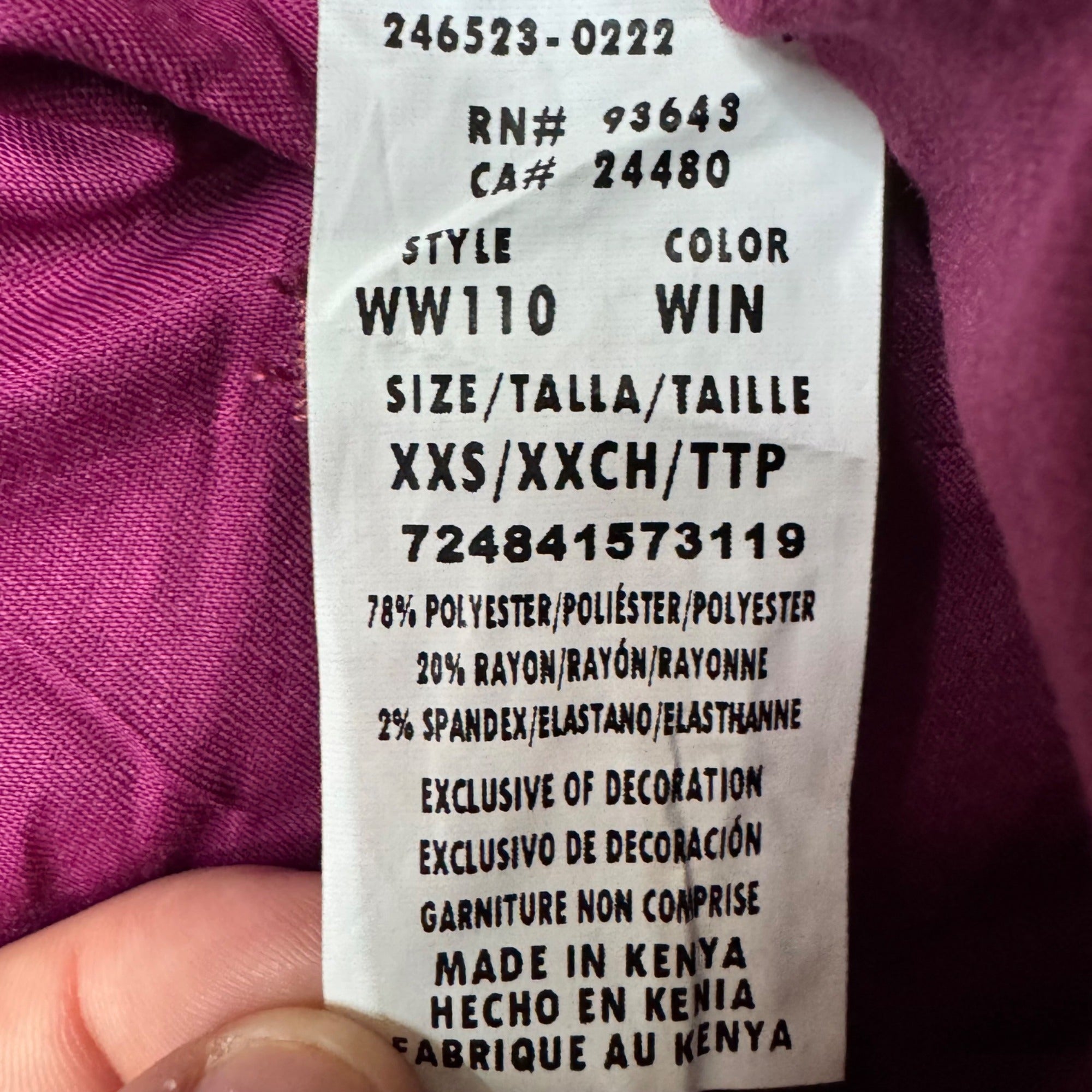 Cherokee Workwear Revolution Scrub Pants XXS  Navy Burgundy Gray NEW Lot of 3