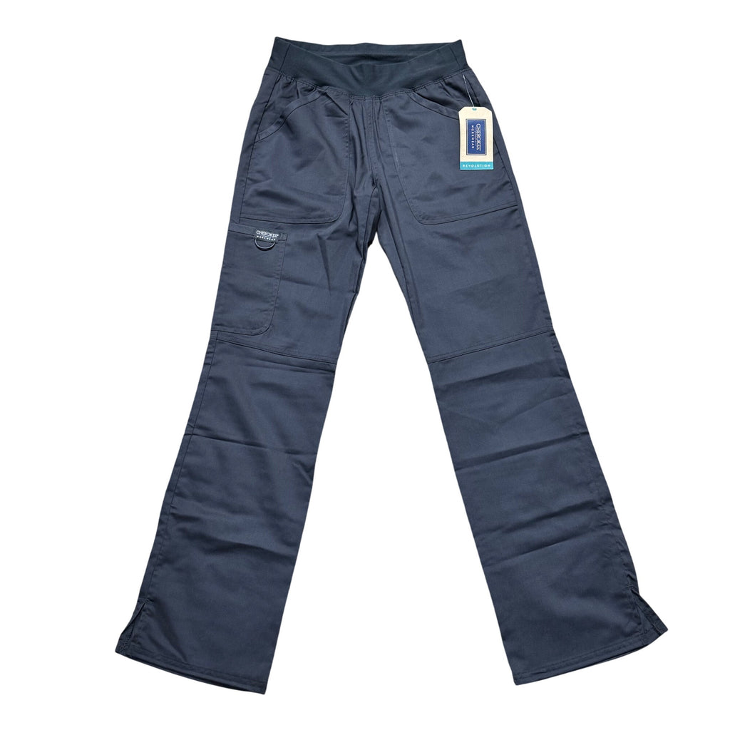 Cherokee Workwear Revolution Scrub Pants XXS  Navy Burgundy Gray NEW Lot of 3