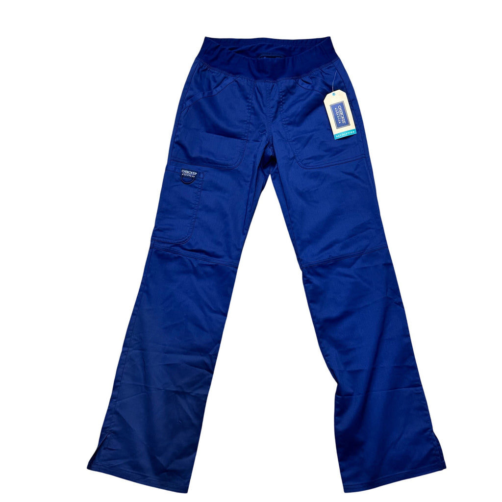 Cherokee Workwear Revolution Scrub Pants XXS  Navy Burgundy Gray NEW Lot of 3