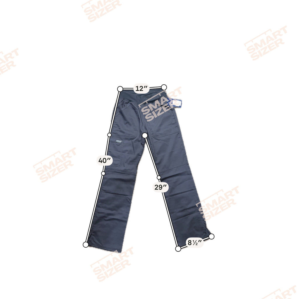 Cherokee Workwear Revolution Scrub Pants XXS  Navy Burgundy Gray NEW Lot of 3
