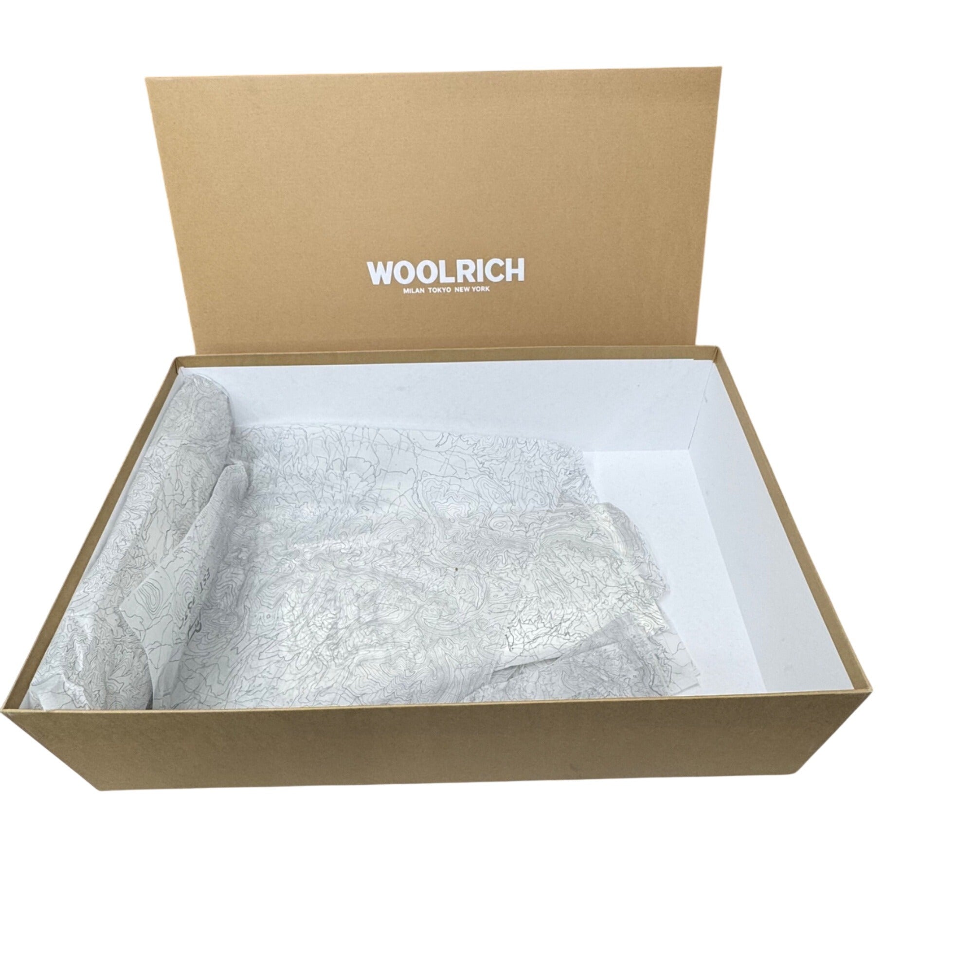 Woolrich Branded Shoe Boot Box Gift Storage Authentic Decorative 20x13x5.75