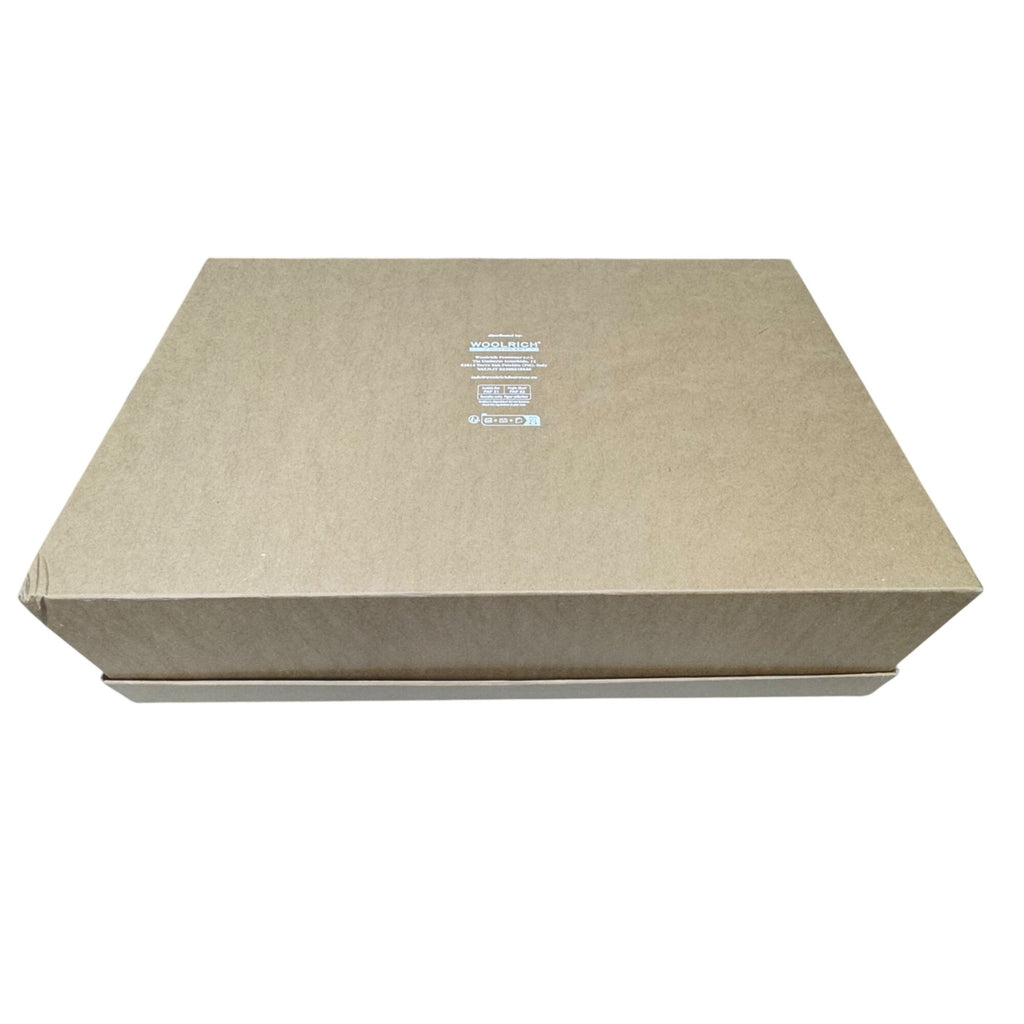 Woolrich Branded Shoe Boot Box Gift Storage Authentic Decorative 20x13x5.75