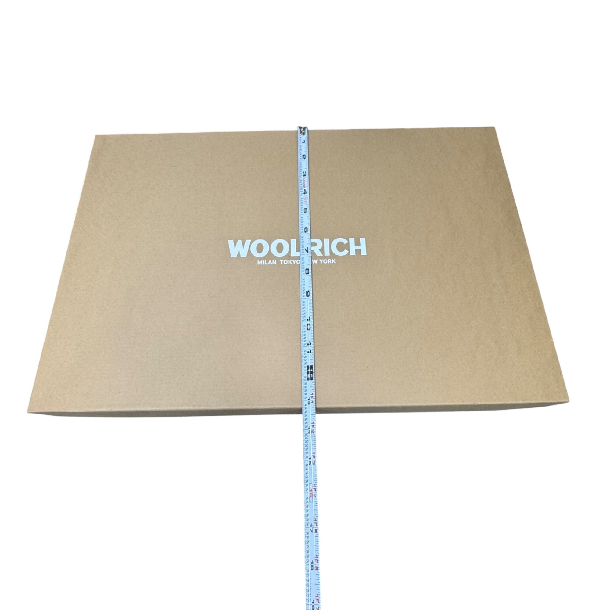 Woolrich Branded Shoe Boot Box Gift Storage Authentic Decorative 20x13x5.75