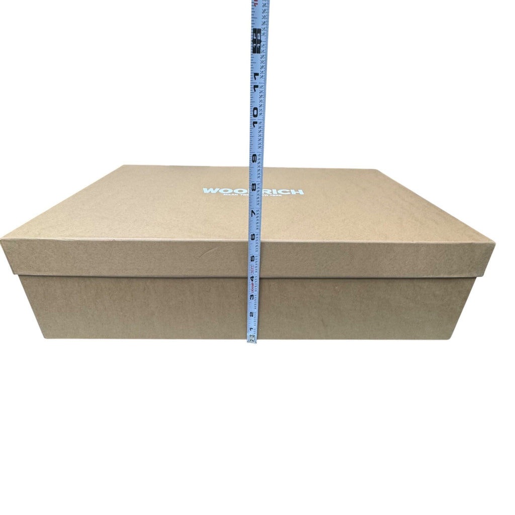 Woolrich Branded Shoe Boot Box Gift Storage Authentic Decorative 20x13x5.75