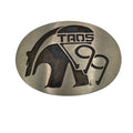 Vintage D Coats Hopi German Silver Taos 1999 Bear Belt Buckle Vintage Limited Ed