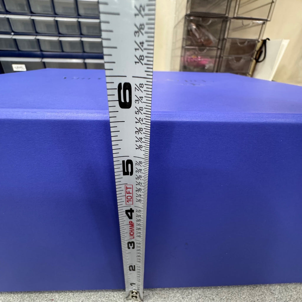 Van Cleef & Arpels Blue Presentation Gift Storage Box 12x7x5.5 Empty Authentic