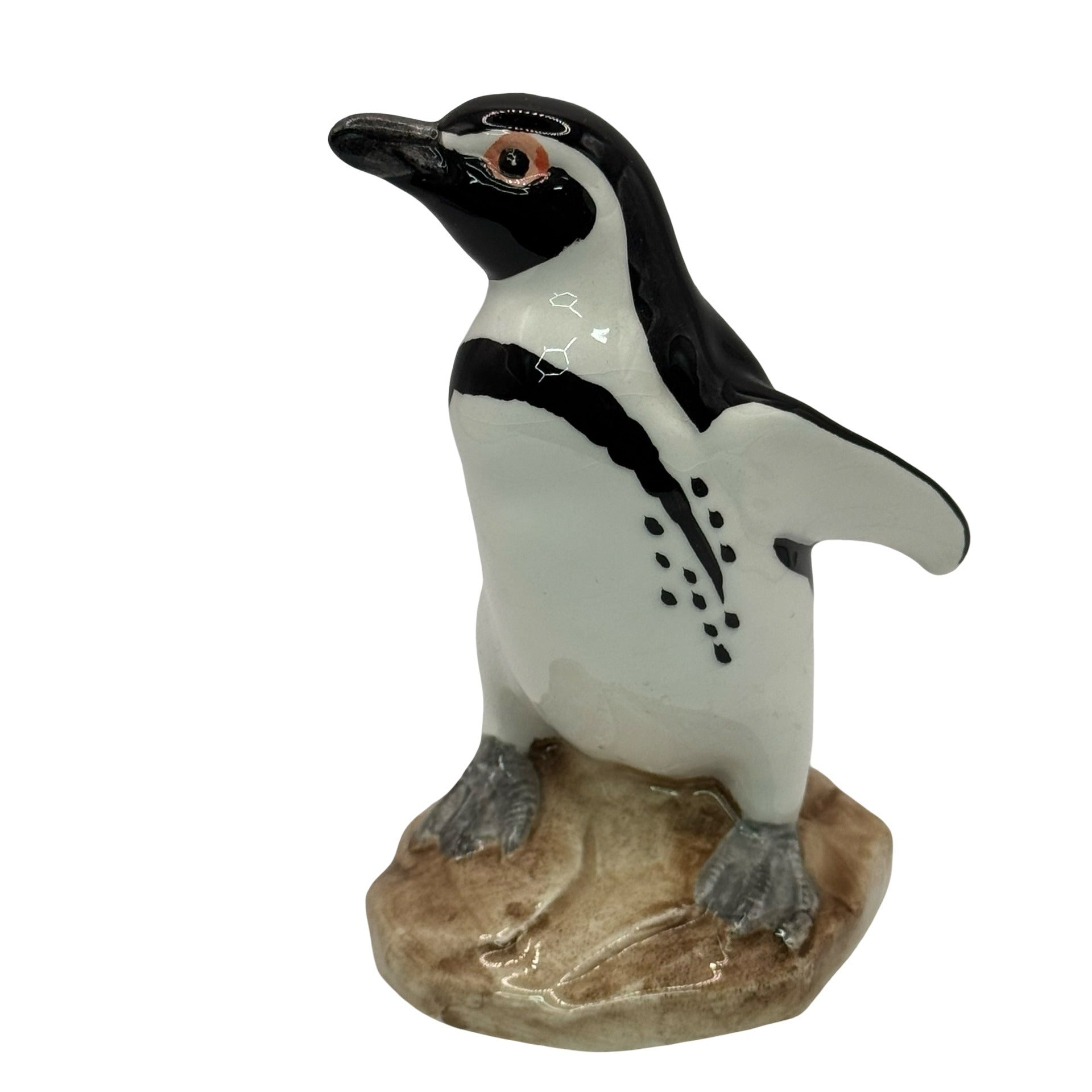 Goebel Bird Black Footed Penguin Gloss Reference 66 951 37 7 Vtg RARE Figurine