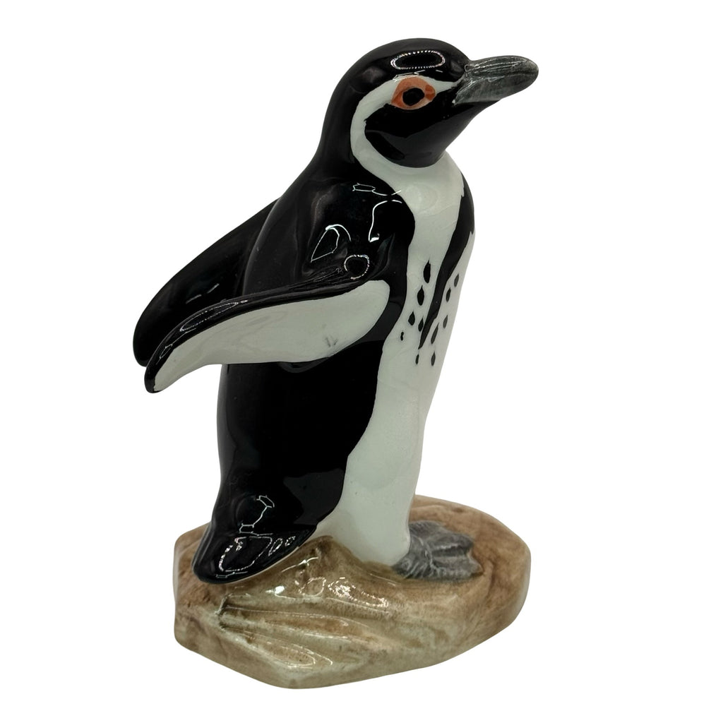Goebel Bird Black Footed Penguin Gloss Reference 66 951 37 7 Vtg RARE Figurine