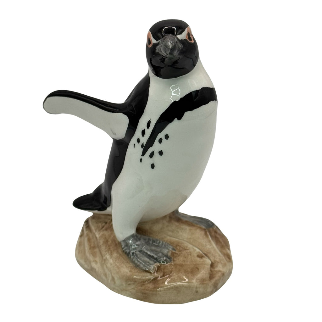 Goebel Bird Black Footed Penguin Gloss Reference 66 951 37 7 Vtg RARE Figurine