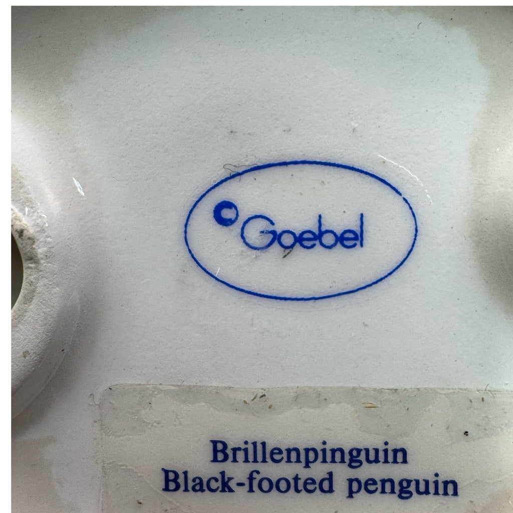 Goebel Bird Black Footed Penguin Gloss Reference 66 951 37 7 Vtg RARE Figurine
