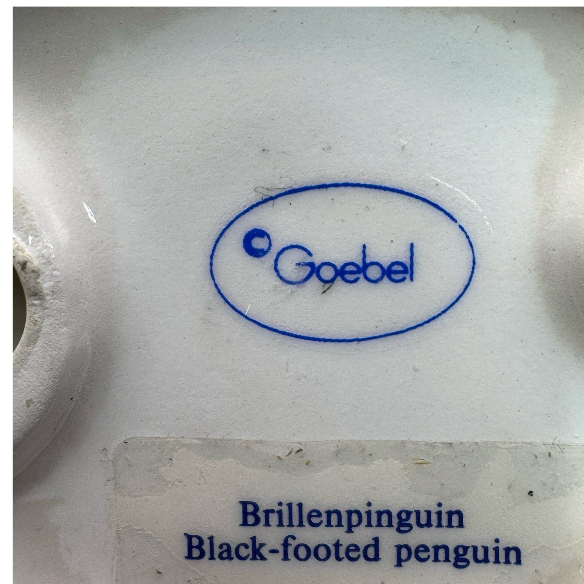 Goebel Bird Black Footed Penguin Gloss Reference 66 951 37 7 Vtg RARE Figurine