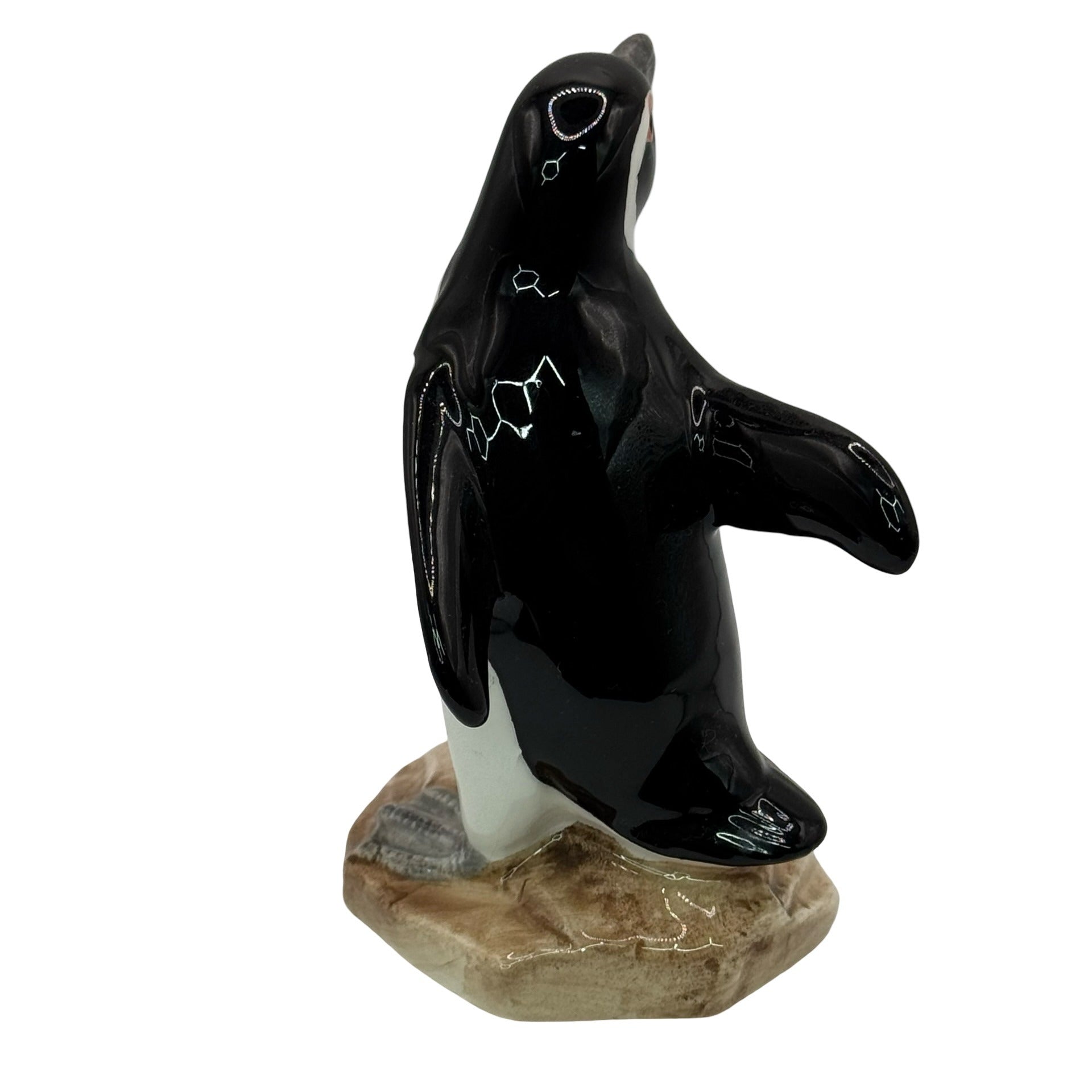 Goebel Bird Black Footed Penguin Gloss Reference 66 951 37 7 Vtg RARE Figurine
