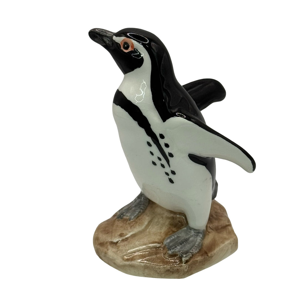 Goebel Bird Black Footed Penguin Gloss Reference 66 951 37 7 Vtg RARE Figurine