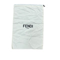 Fendi White Drawstring Dust Bag 17" x 12” Shoes Purse Handbag Storage Authentic