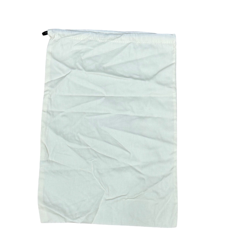 Fendi White Drawstring Dust Bag 17" x 12” Shoes Purse Handbag Storage Authentic