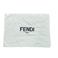 Fendi Roma White Cotton Dust Bag 17"x13" Clutch Purse Handbags Storage Authentic