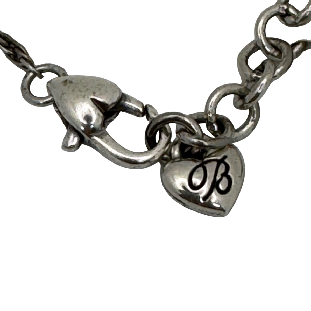 Brighton Raindrops NEW Necklace Silver-Tone Pendant Swarovski Rhinestones