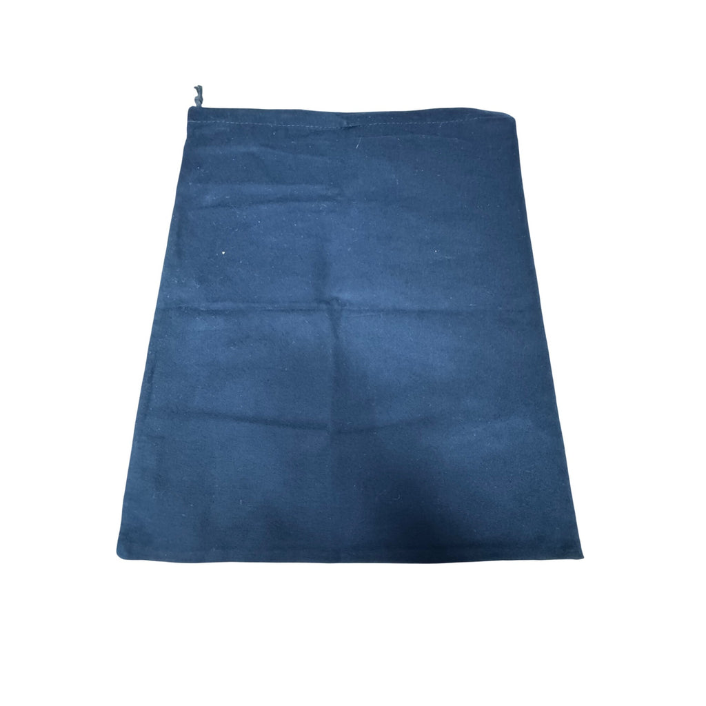 Prada Navy Blue Suede Dust Bag Purse Handbag Drawstring 17"x14 Accessories Shoes
